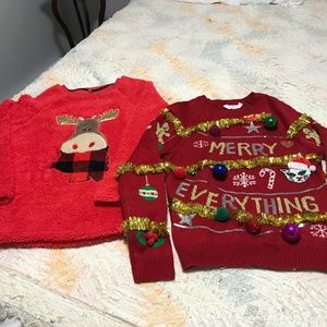 2 Holiday🎄Sweaters!